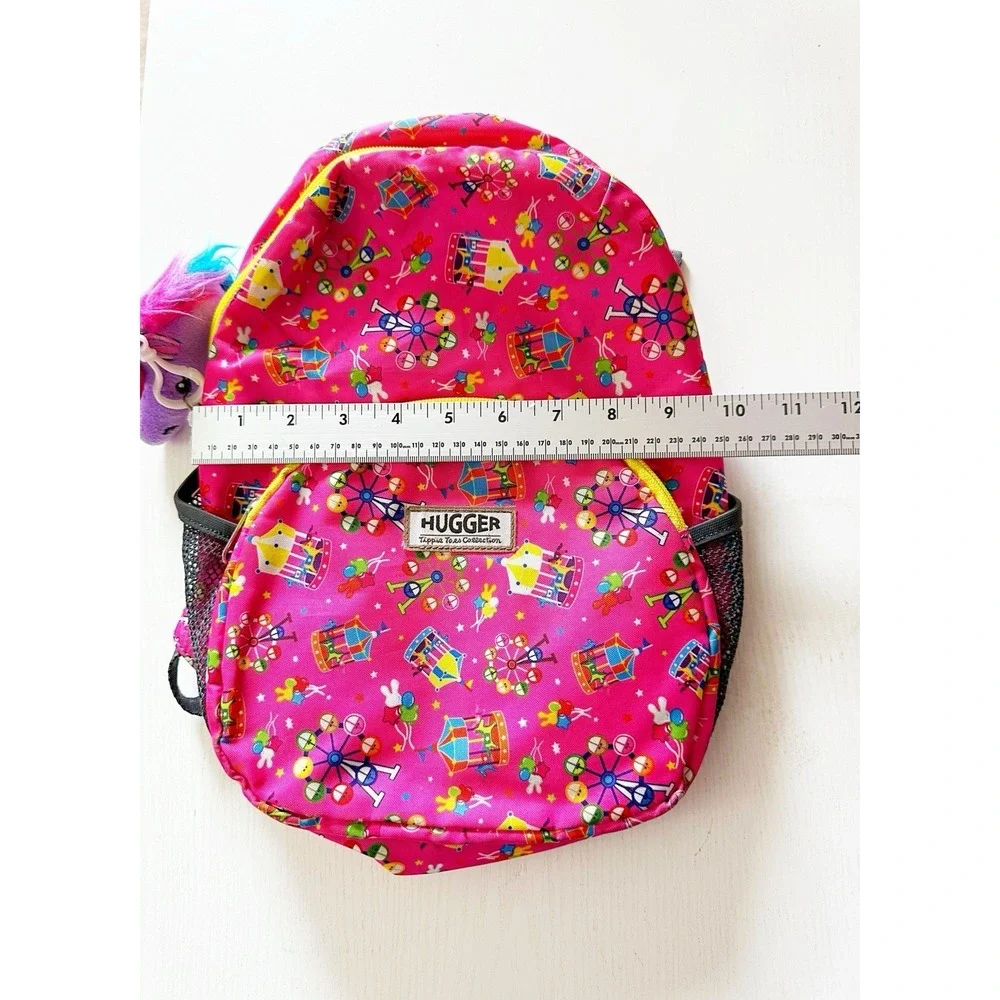 Hugger Yippie Toes Collection Toddler Carnival Theme Backpack & Unicorn Plush